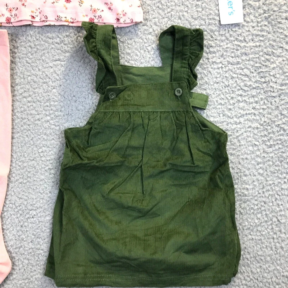 Carters Baby Girls' Outfits 18M NWT Lot of 2 - Cheer MVP-Dress Leggings Top Set
